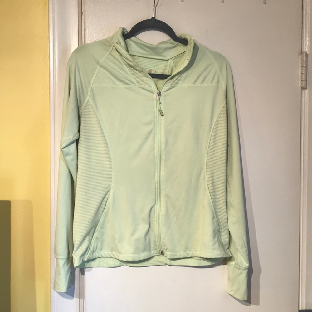 Tangerine yoga jacket